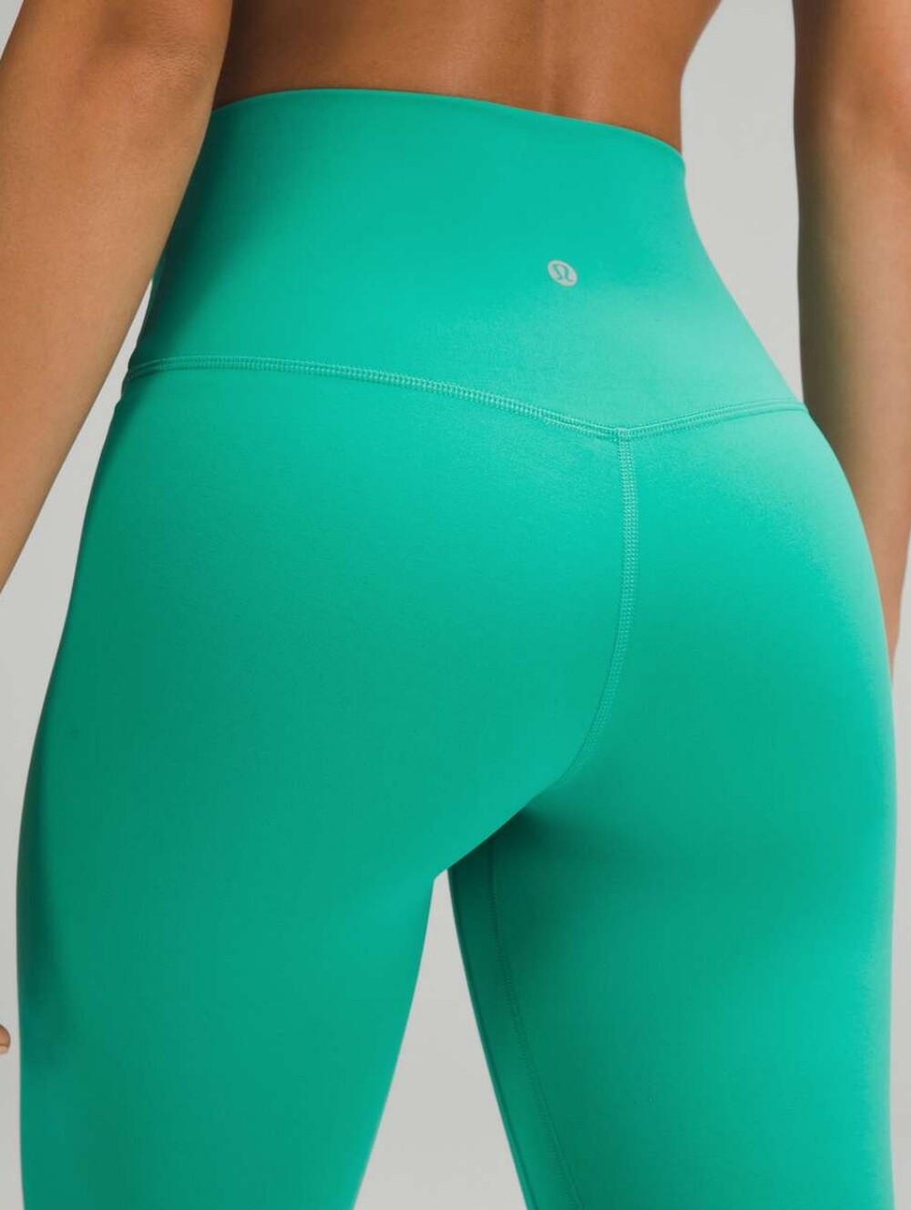 Lululemon Align High-Rise Lined Crop 23" Maldives Green Size 4 Like New